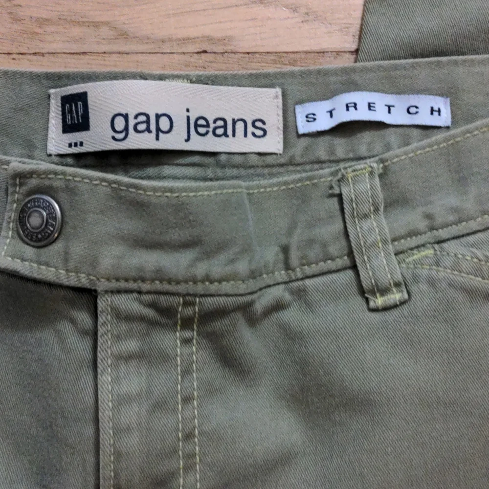 Green Gap Jeans Stretch Size 10 NWOT - Picture 3 of 4